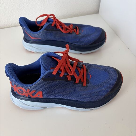 Hoka One One Clifton 9 Shoes Youth Size 4.5MD Running Athletic Sneakers - Picture 3 of 9